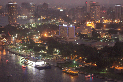 Notre dernier soir au Caire...