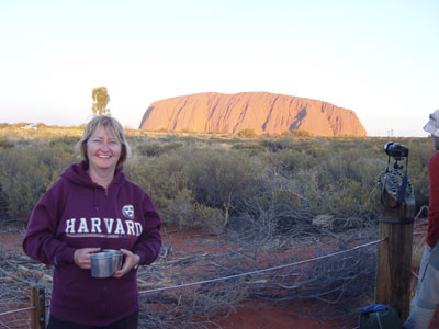 Une autre des couleurs de l'Uluru